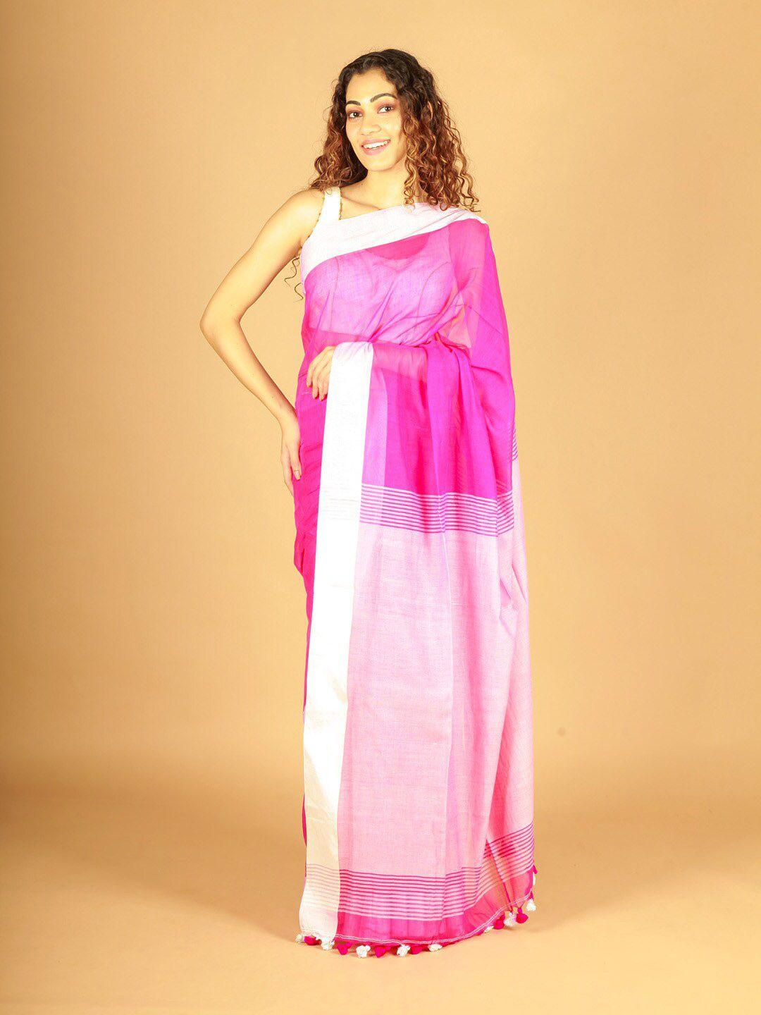 reshaweaves bengal pure cotton saree