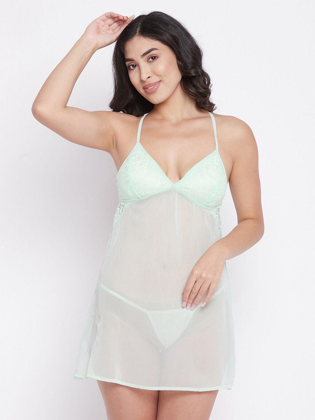 clovia sheer baby doll