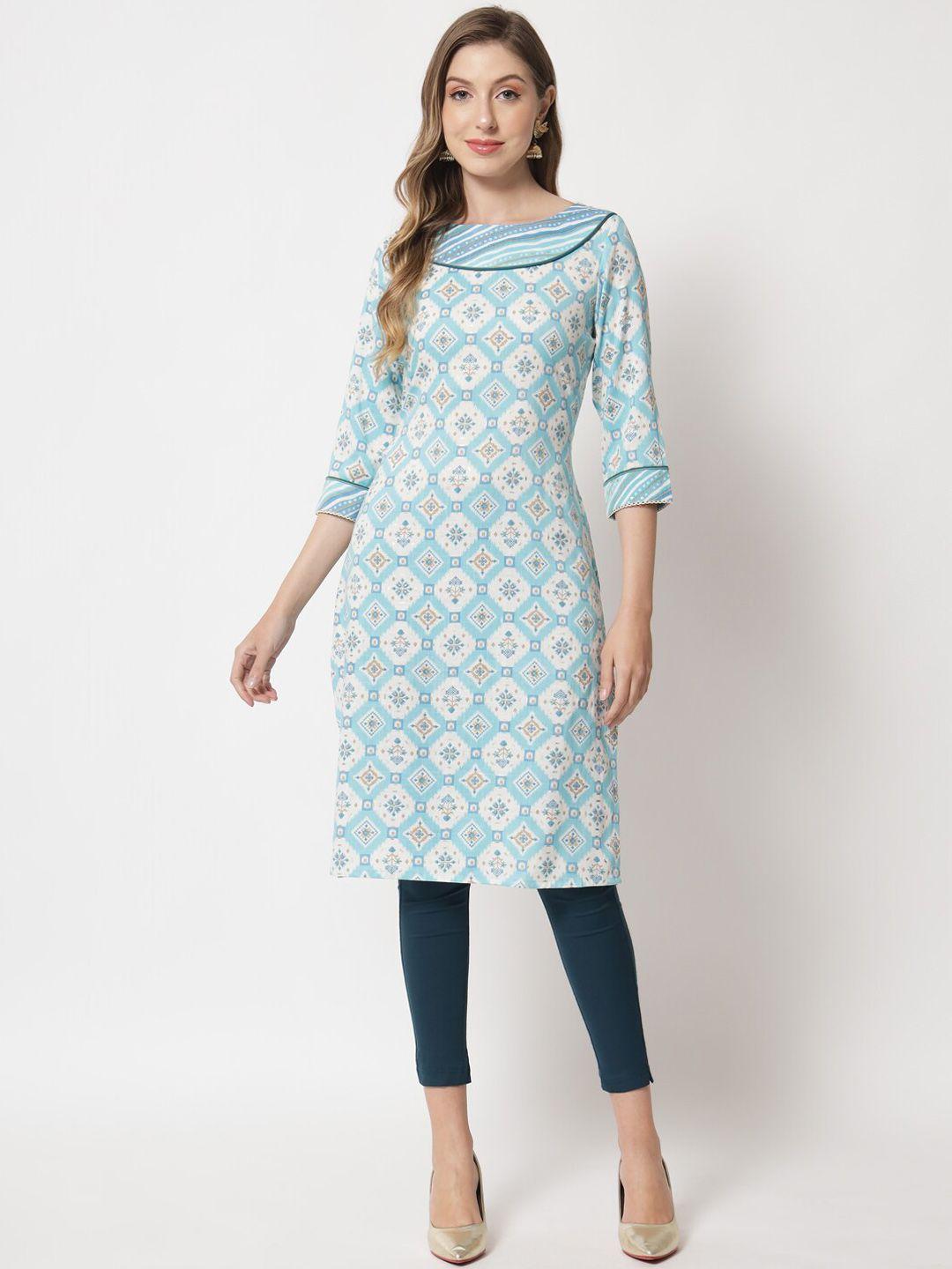 shopping queen women ethnic motifs printed kurta