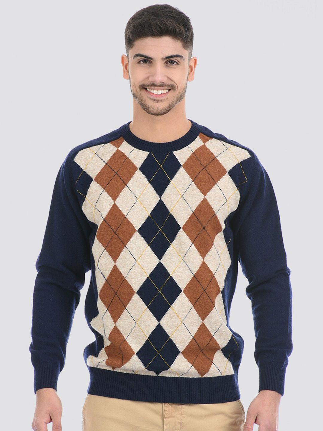 london fog men printed acrylic pullover