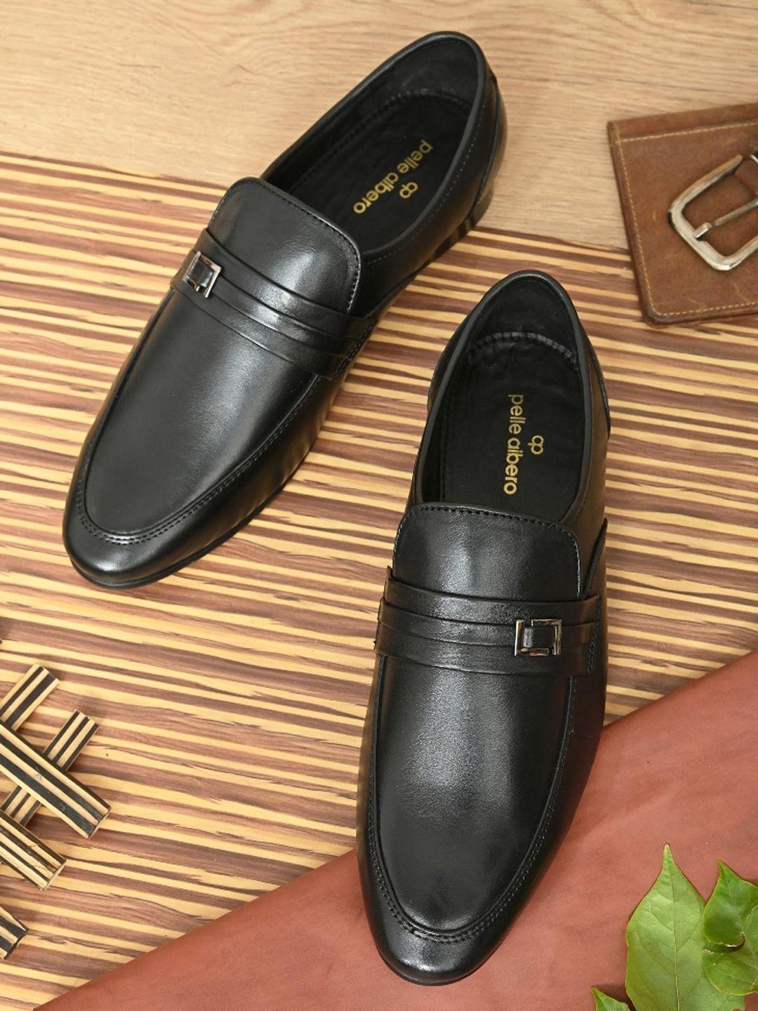 pelle albero men formal leather loafers