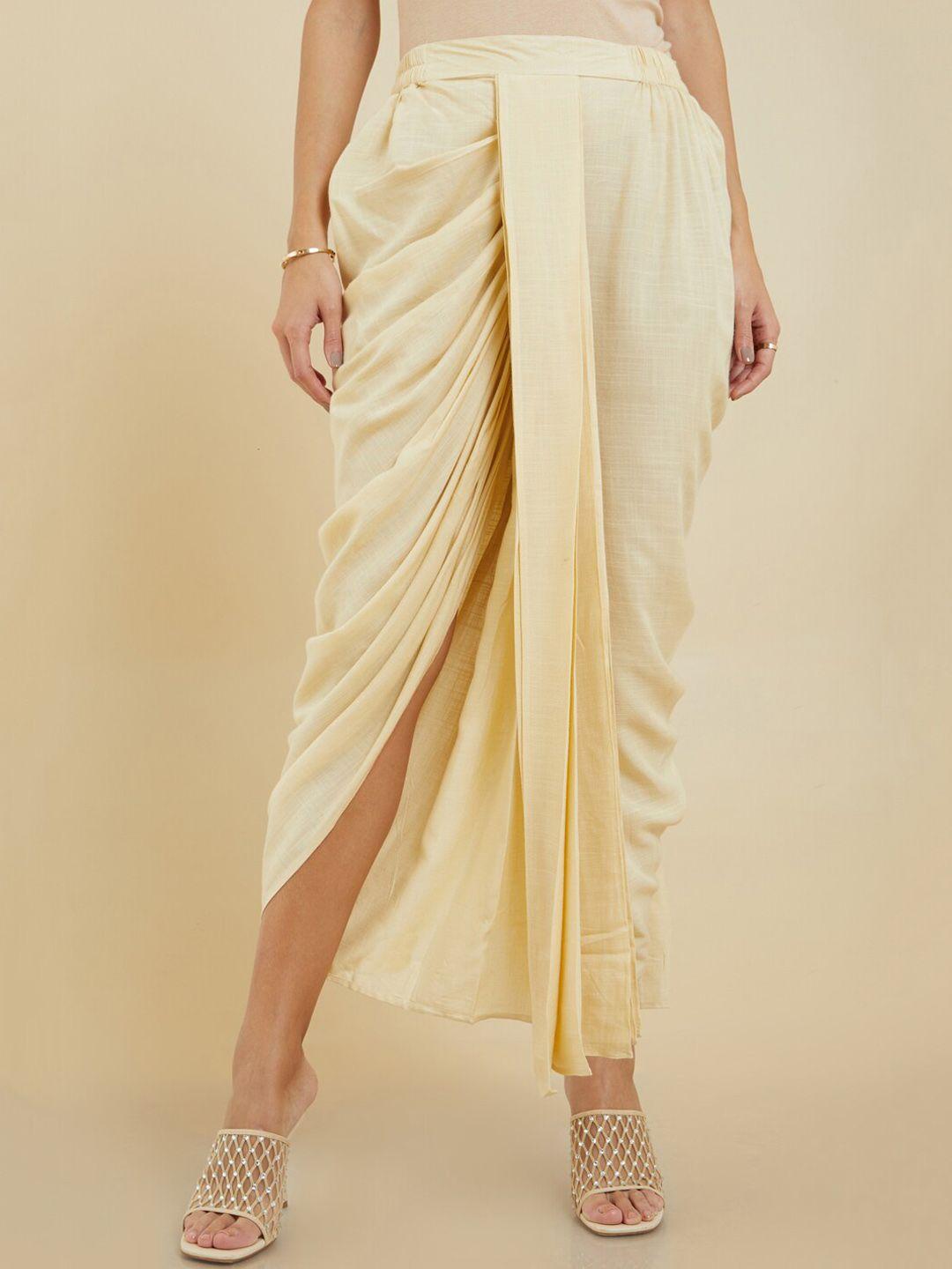 soch women pleated dhotis