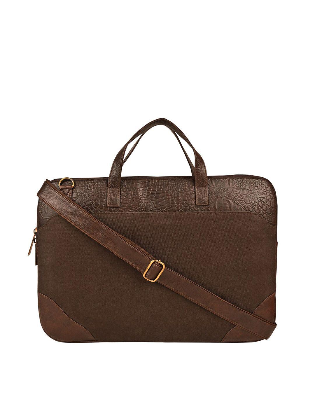 vivinkaa textured laptop bag