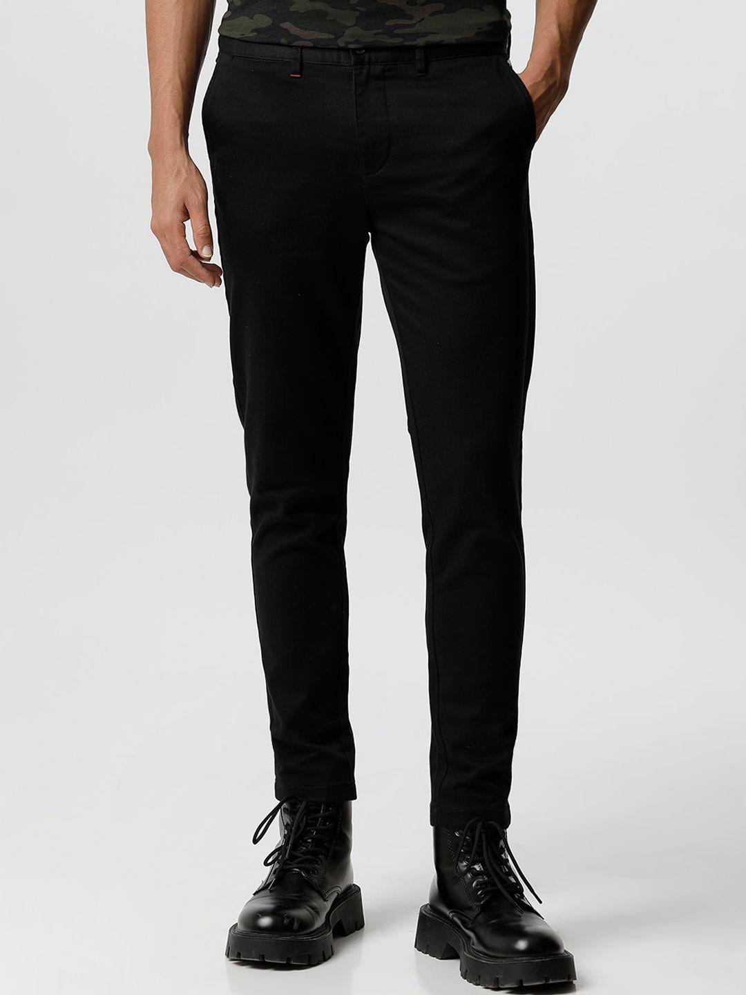 the bear house men smart tapered fit trousers