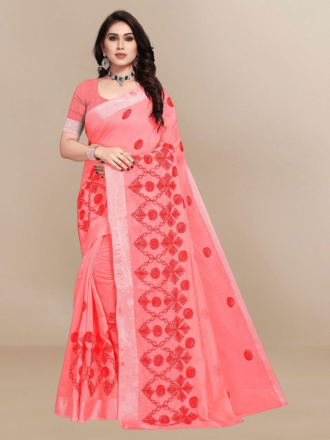 sidhidata floral zari chanderi saree