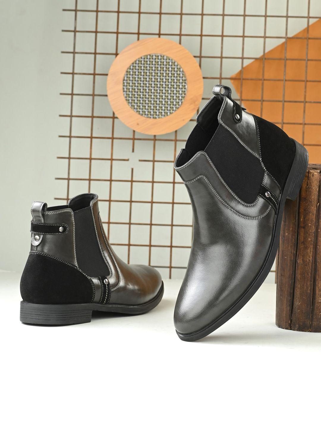 san frissco men mid top boots