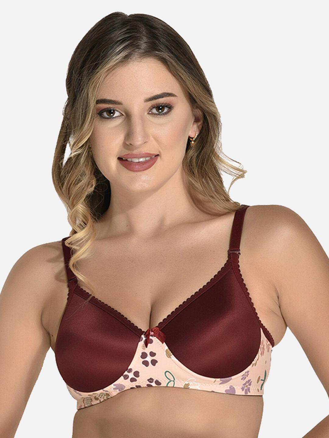 styfun floral lightly padded everyday bra