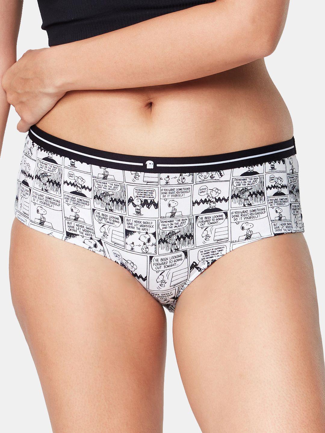 the souled store women peanuts printed hipster briefs 213073