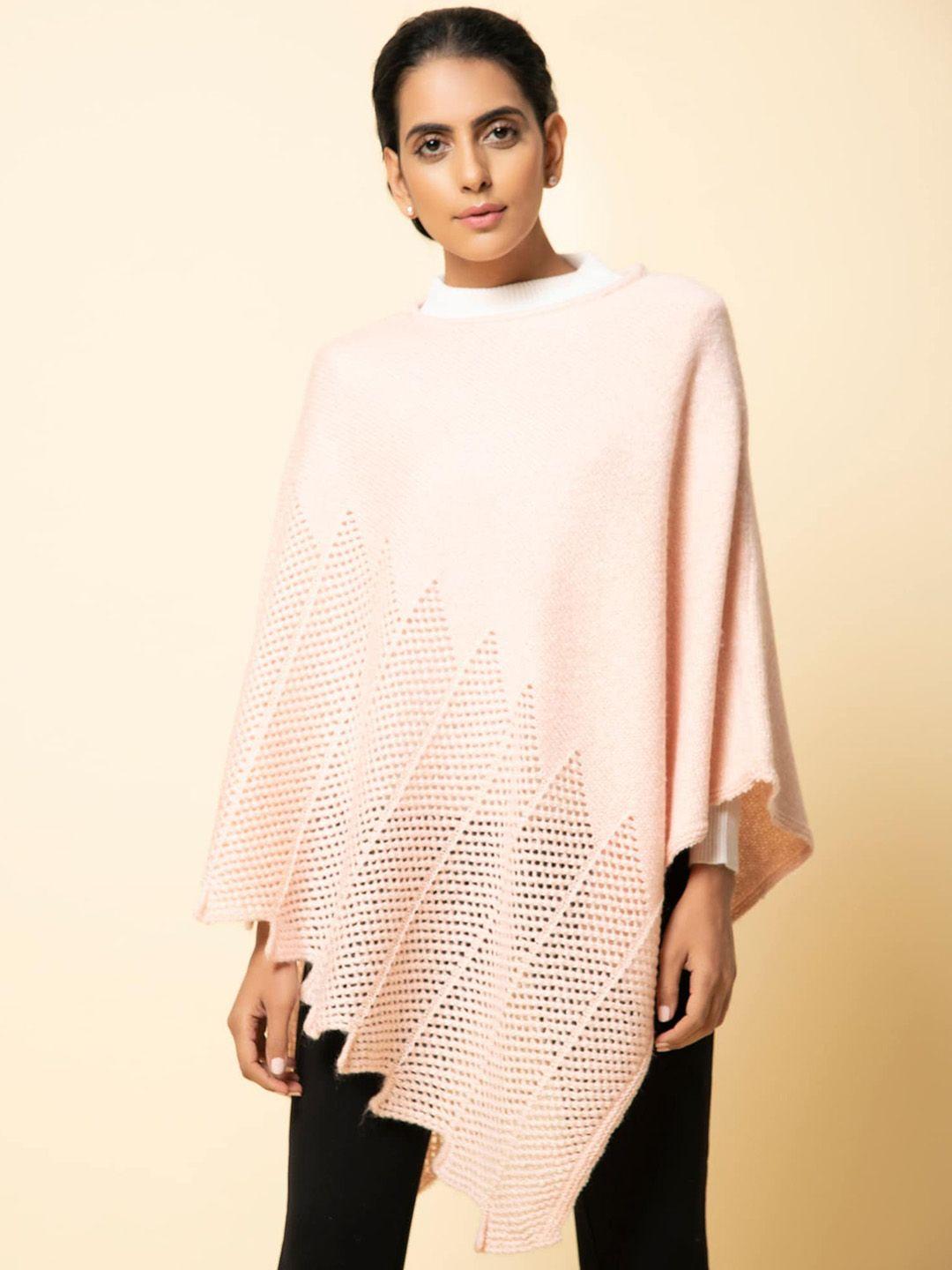 khaleej women asymmetric longline poncho jacket