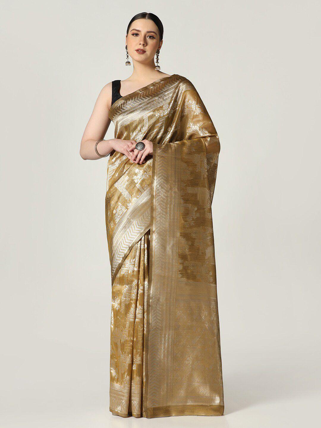 bombay selections woven design zari banarasi saree