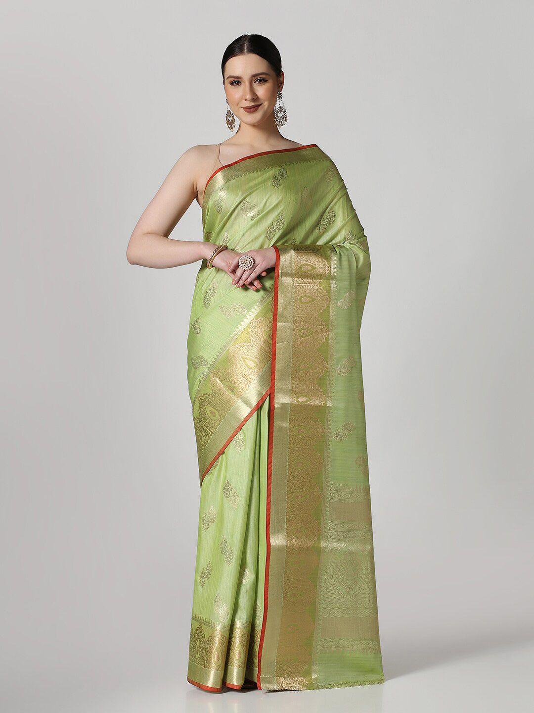 bombay selections woven design banarasi saree