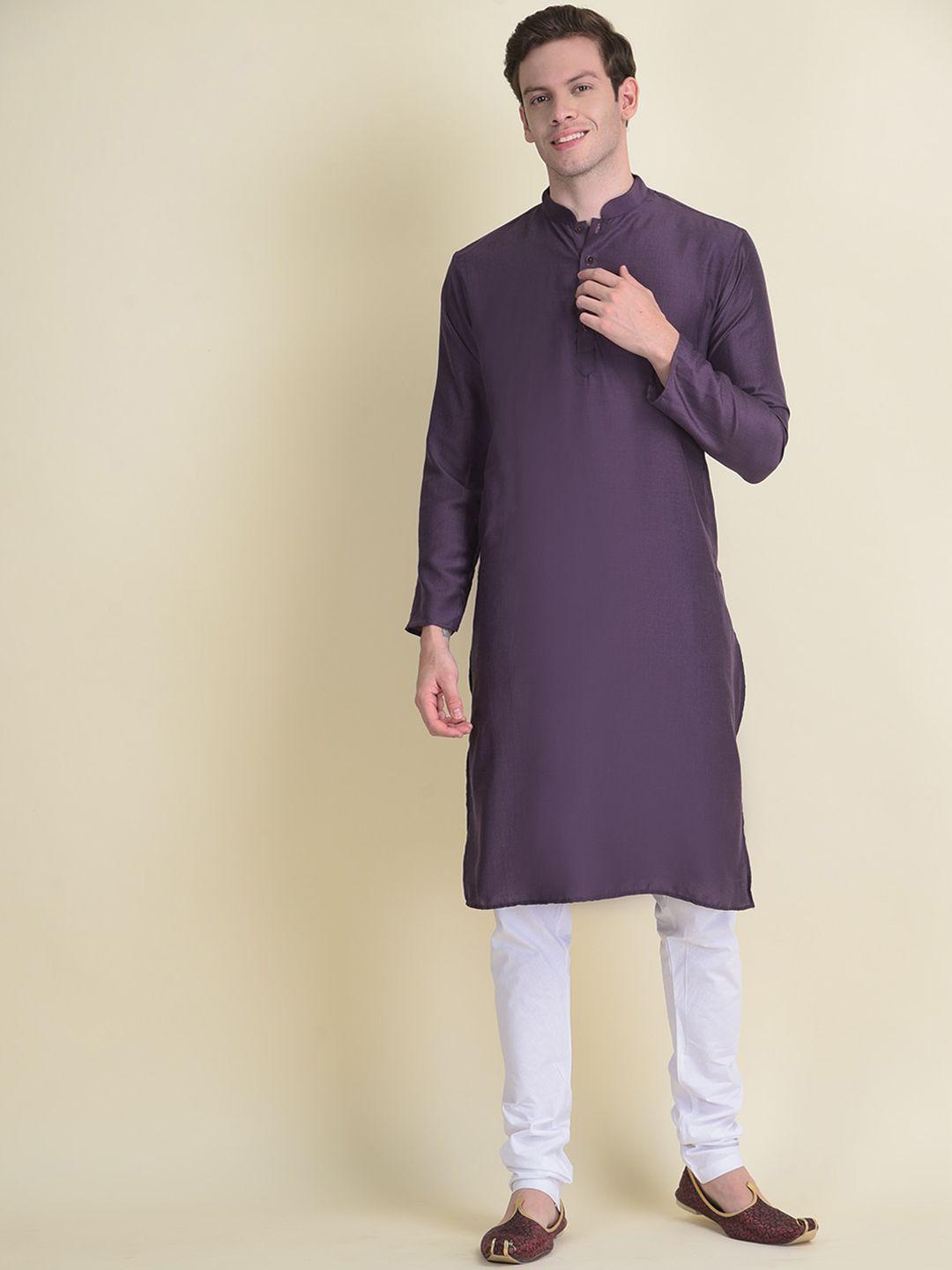 namaskar men mandarin collar kurta