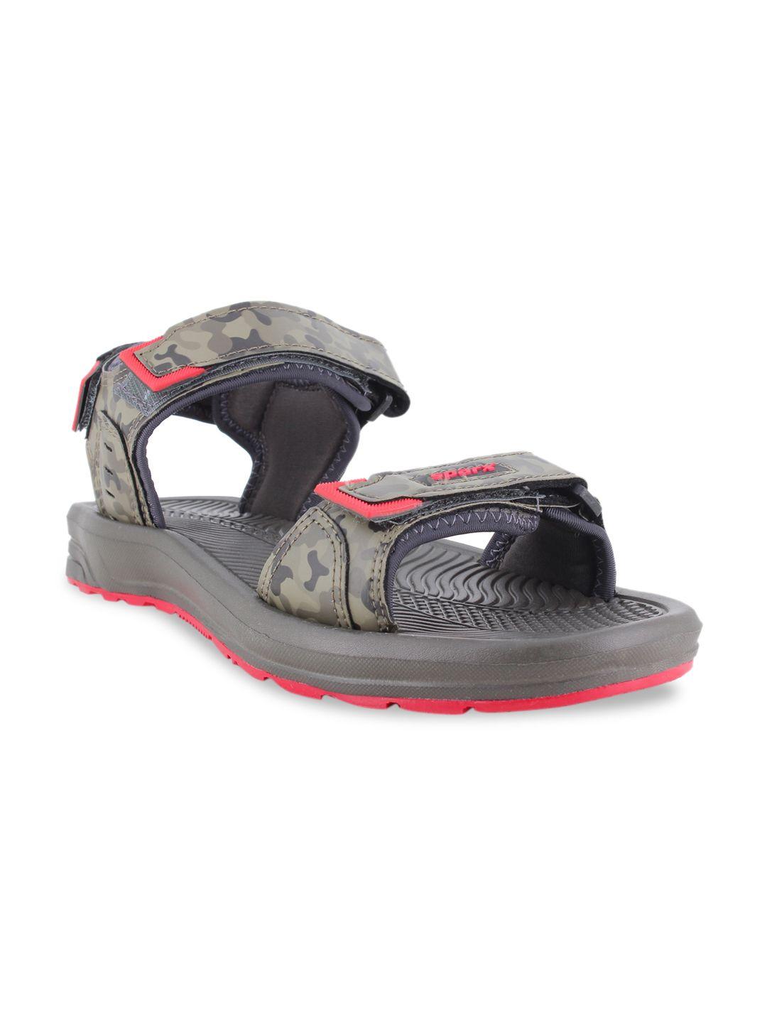 sparx men velcro floater sports sandals