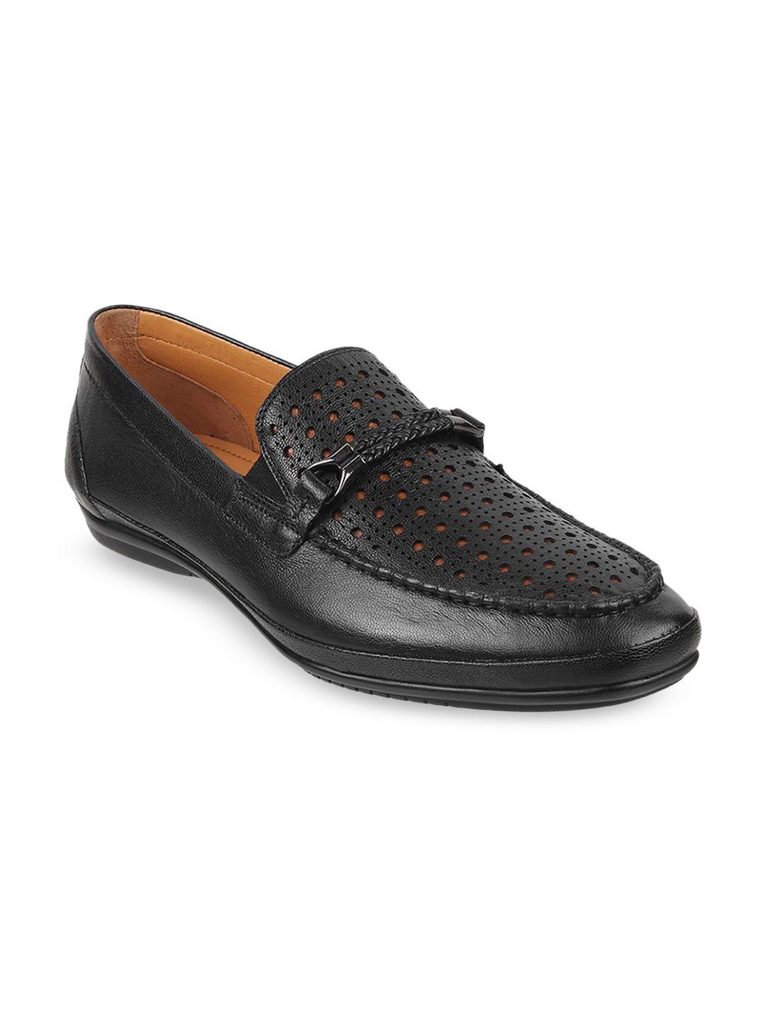 j.fontini men leather formal loafers