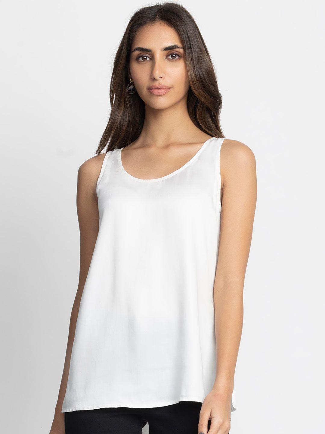 shaye round neck modal top