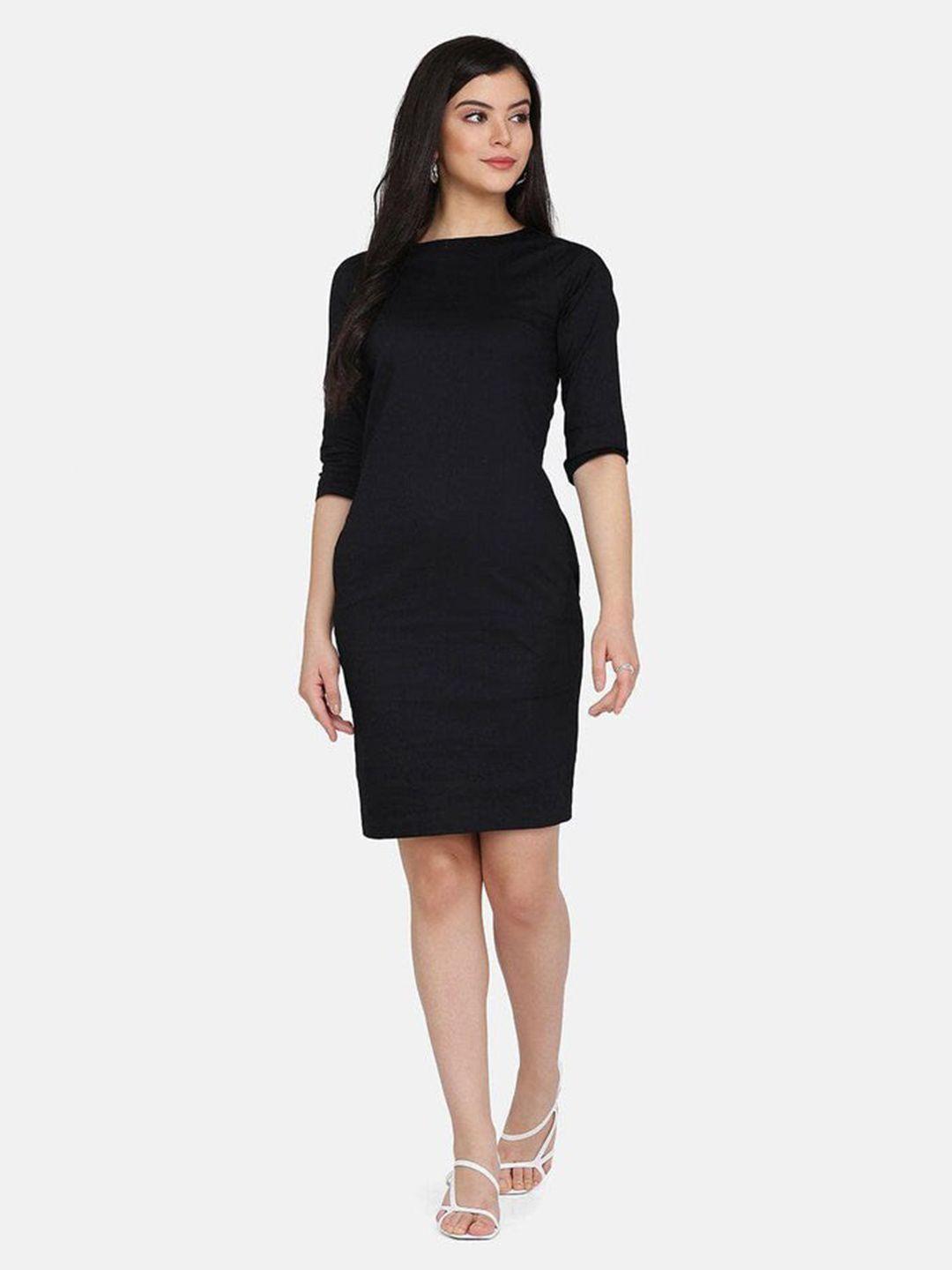 powersutra boat neck sheath dress