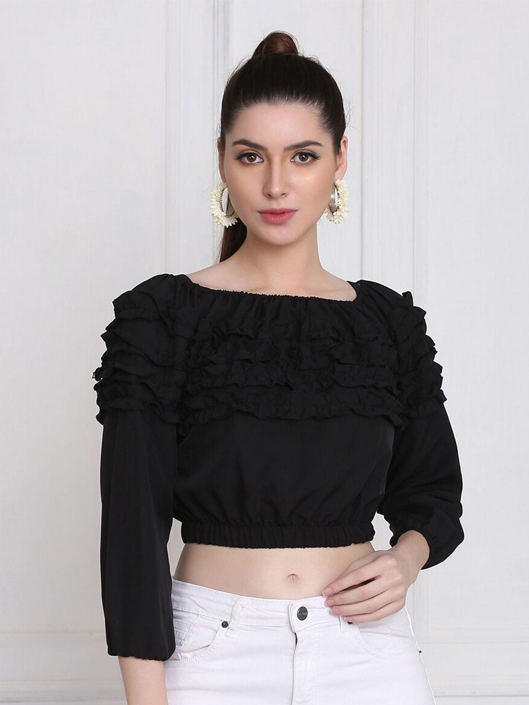 buy new trend blouson crop top