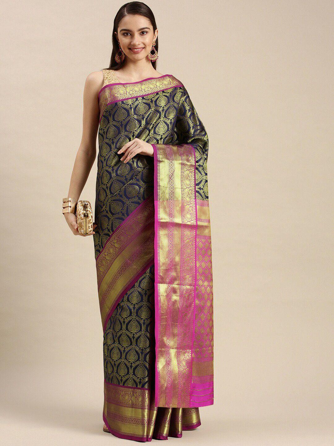 royal rajgharana saree woven design zari pure silk banarasi sarees