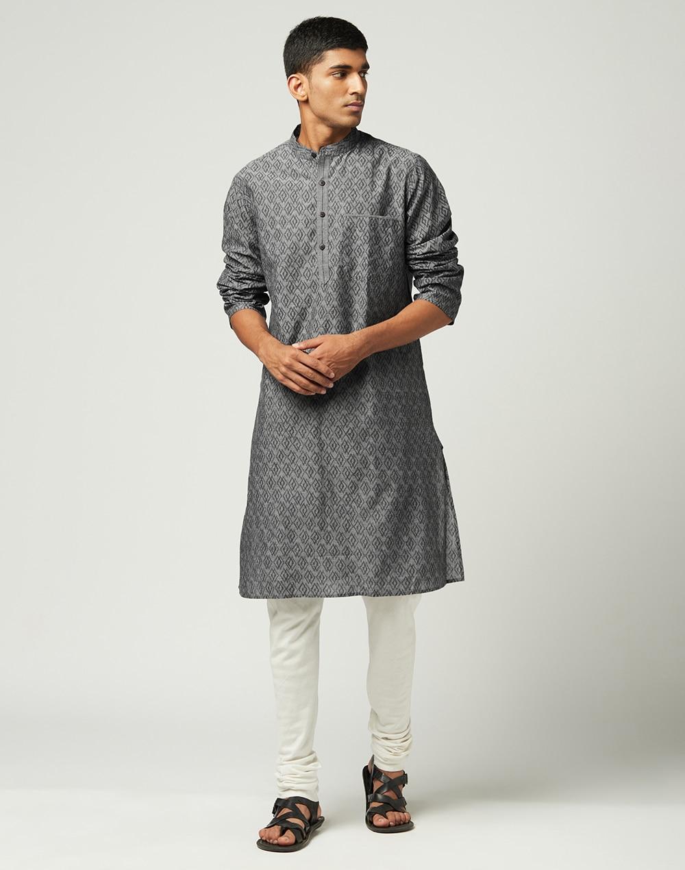 cotton nagari long kurta