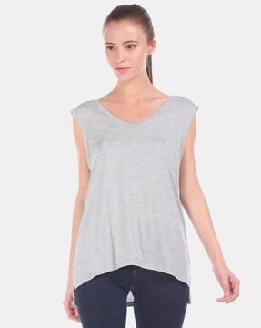 heathered tank top