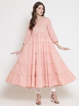 solid anarkali kurta