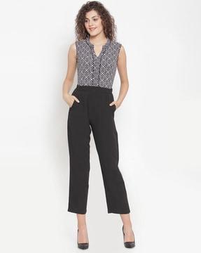 geometric jumpsuit