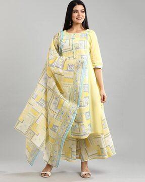 floral print dupatta