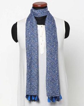 micro print stole