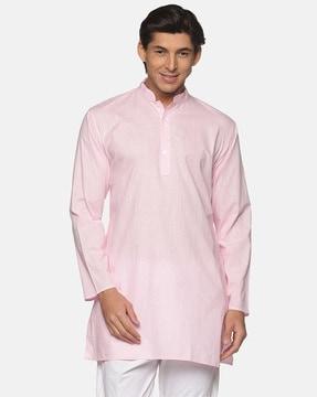 solid short kurta