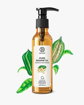 pure sesame hair oil