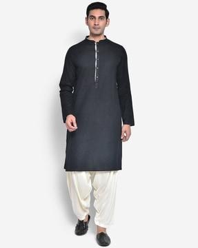 solid long kurta