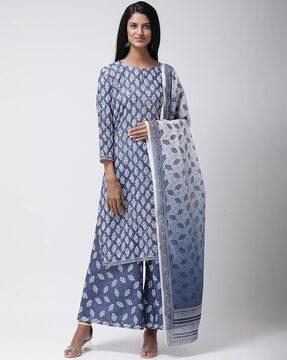 floral print dupatta