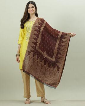 ethnic weave stole