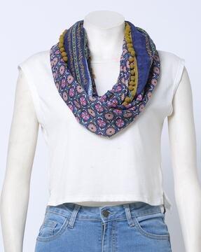 floral print scarf