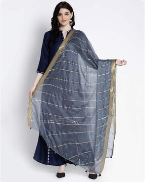 striped dupatta