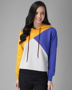 colourblock hoodie