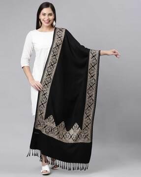 aari embroidered shawl