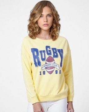 graphic print sweatshirt