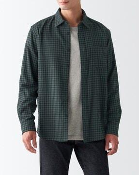 flannel checked shirt