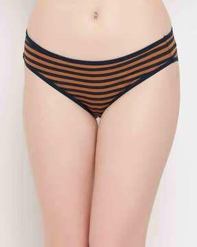 striped bikini pantie