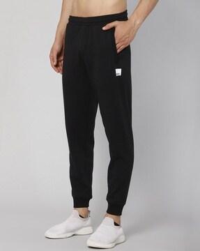 knitted fleece joggers