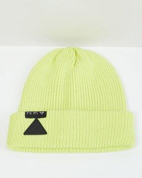 knitted beanie cap