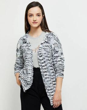 graphic print shrug