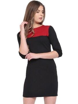 solid bodycon dress