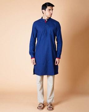 solid long kurta