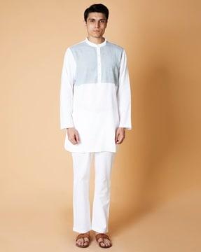 solid long kurta