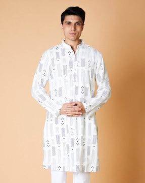 printed long kurta