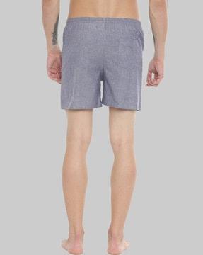 textured cotton boxers