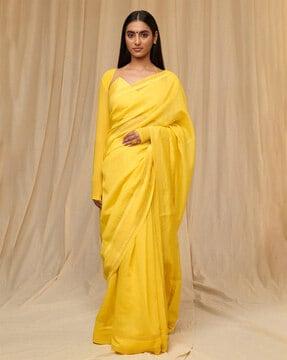 raw silk saree