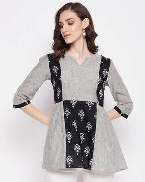 block print top